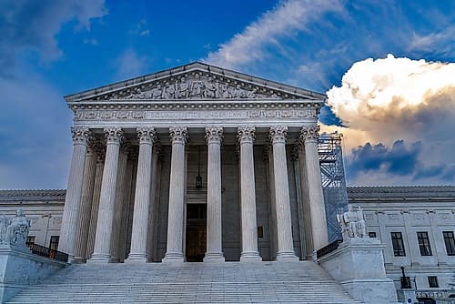 US Supreme Court, Capitol Hill, Washington DC. Art Print